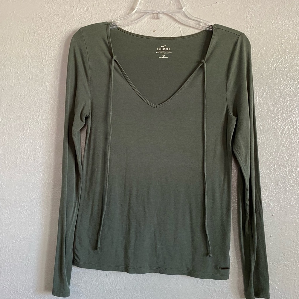 Long sleeve fitted shirt